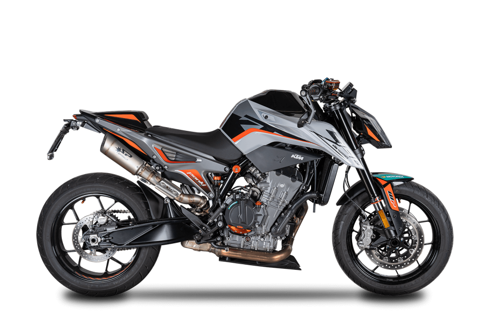 KTM DUKE 790 L EGZOZ| SLIP-ONS  ''GRID-O'' (23-24)