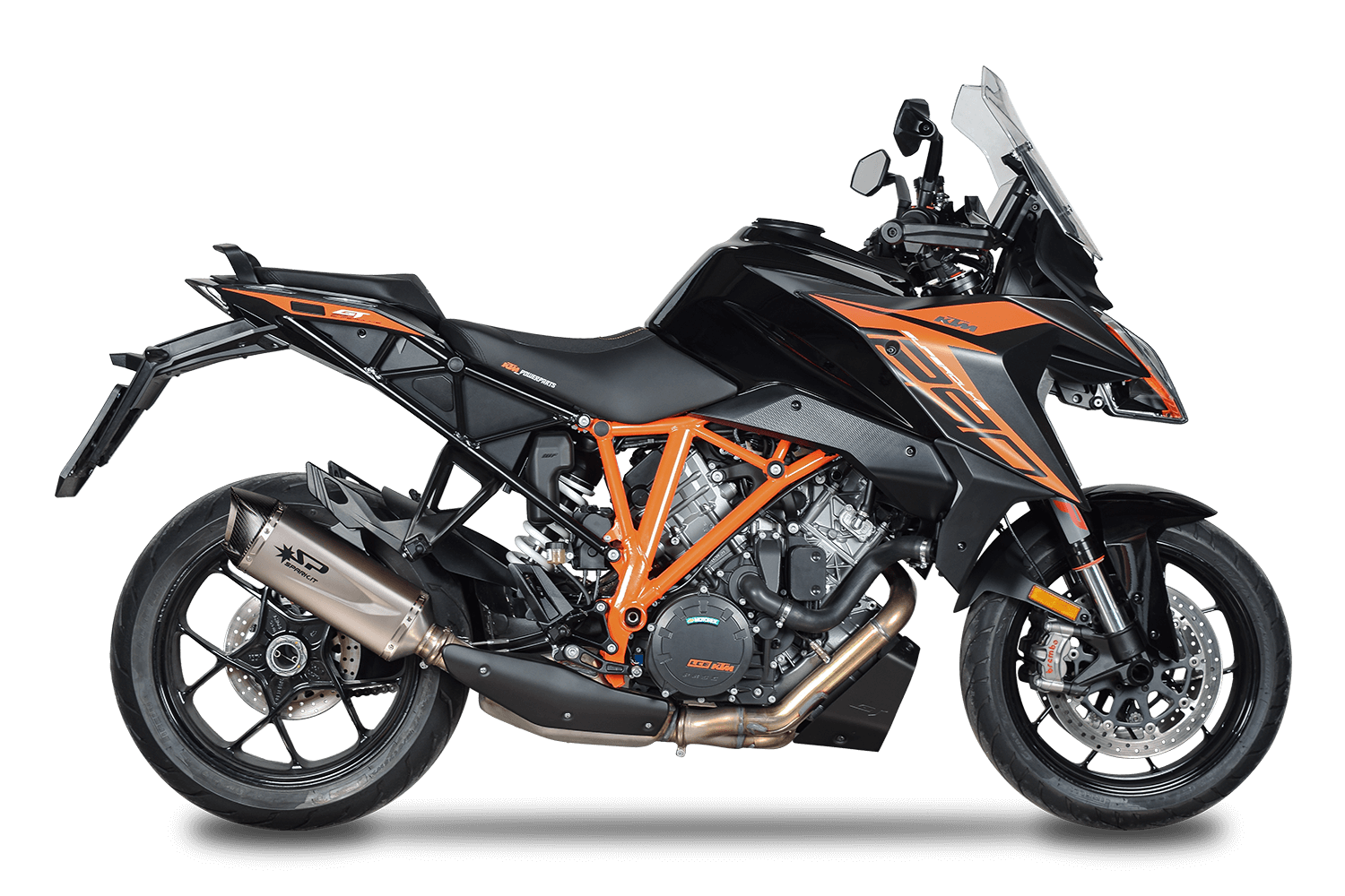 KTM 1290/1390 SUPER DUKE GT EGZOZ | SLIP-ON ''FORCE-EVO'' (20-25