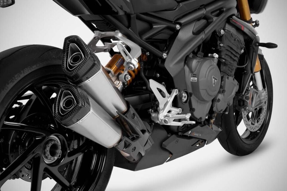 TRIUMPH SPEED TRIPLE 1200 RS/RR EGZOZ | SLIP-ON (25-26)