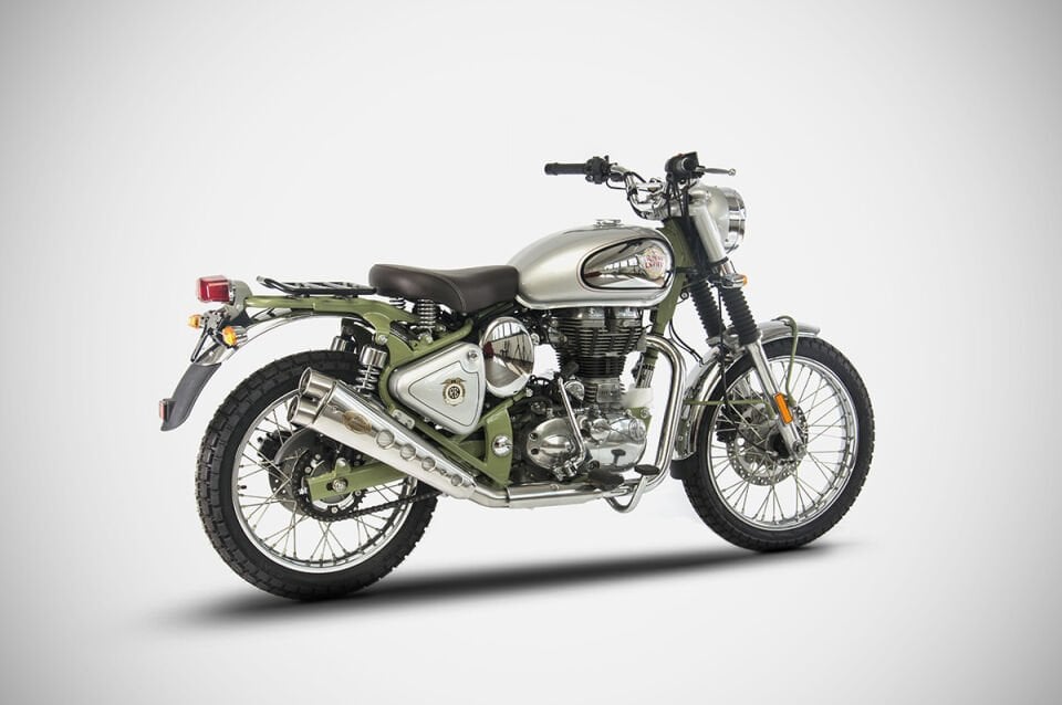 ROYAL ENFIELD BULLET 500 TRIALS EGZOZ | SLIP-ON (19-20)