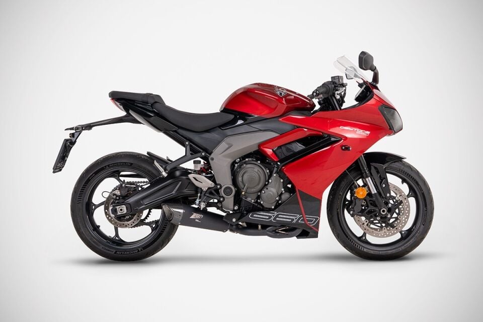 TRIUMPH DAYTONA 660 EGZOZ |  FULL SİSTEM  (24-26)