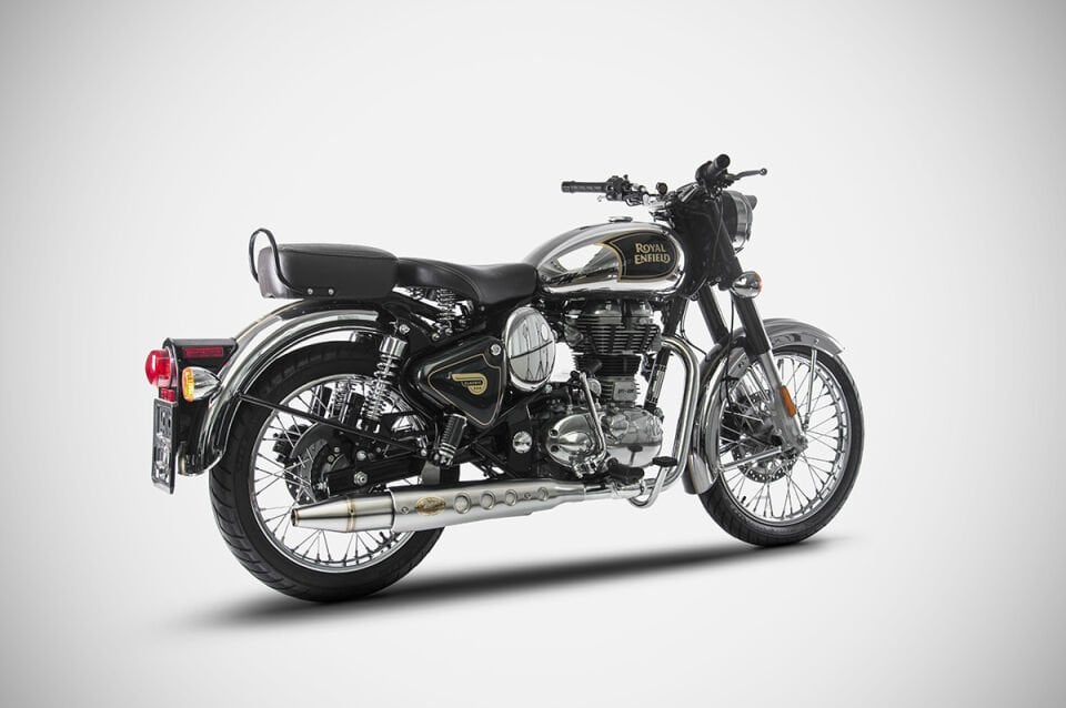 ROYAL ENFIELD CLASSIC 500 EGZOZ | SLIP-ON (17-20)