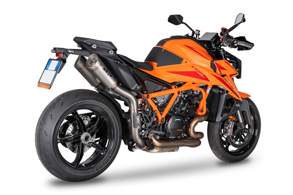KTM 1390 SUPER DUKE R/R EVO  EGZOZ | SLIP-ONS ''GRID-O'' (24)