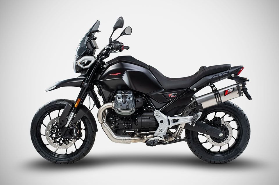 MOTO GUZZI V85 TT EGZOZ | SLIP-ON (2025)