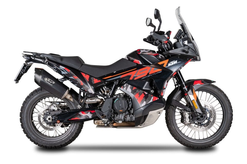 KTM 790 ADV. EGZOZ | SLIP-ON '' FIGHTER-EVO'' (23-24)