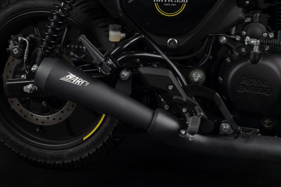 ROYAL ENFIELD HUNTER 350 EGZOZ | SLIP-ON (22-24)