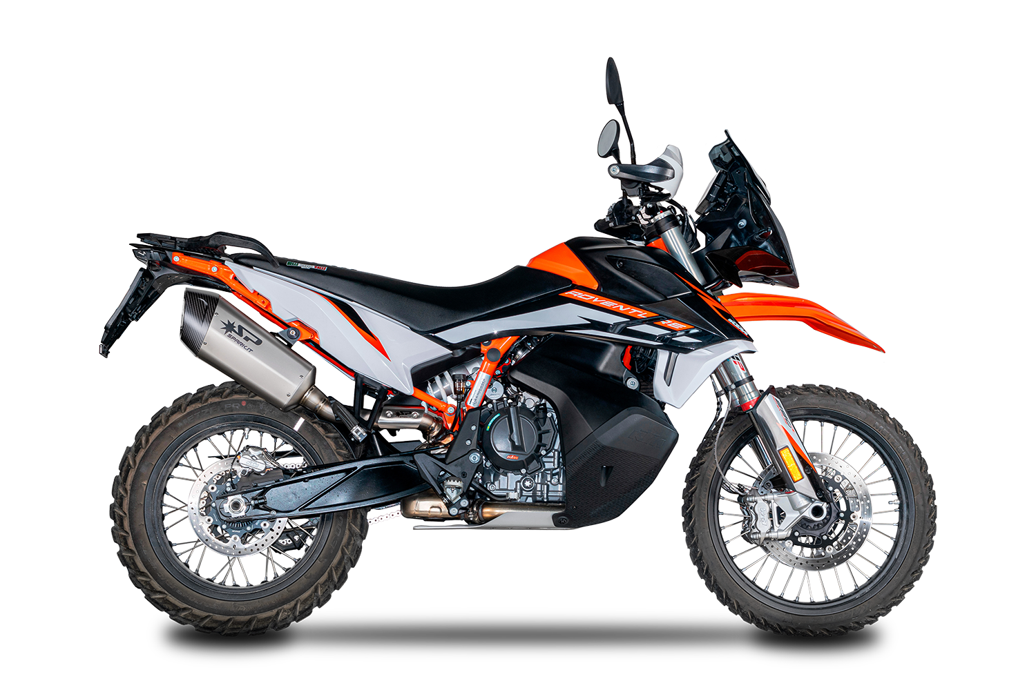 KTM 890 ADV. EGZOZ | SLIP-ON '' FIGHTER-EVO'' (21-26)