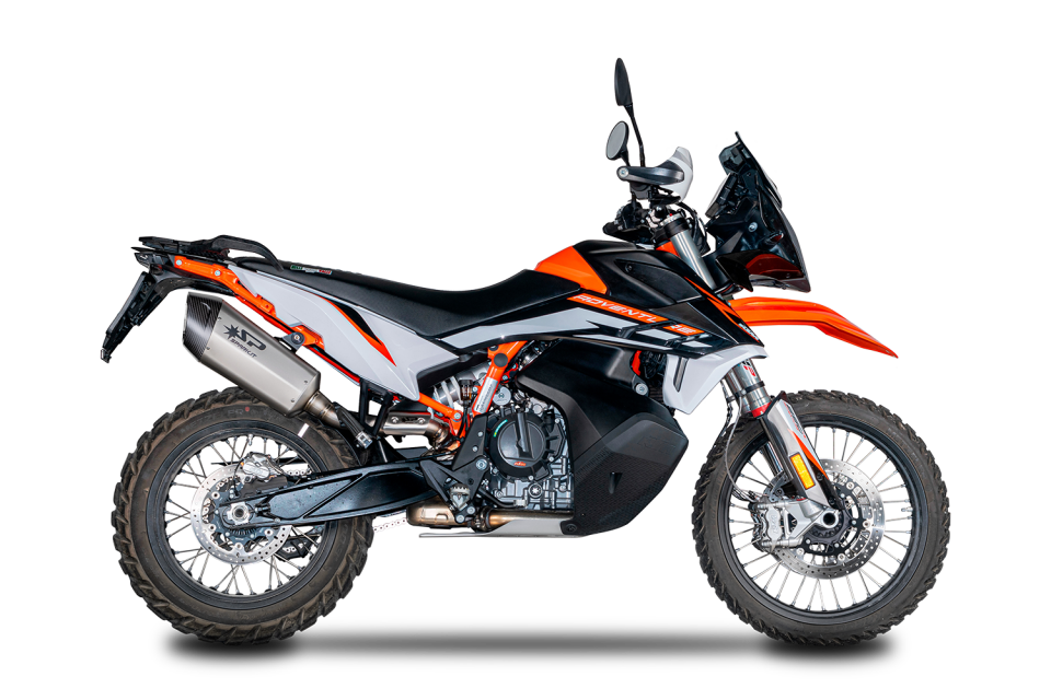 KTM 890 ADV. EGZOZ | SLIP-ON '' FIGHTER-EVO'' (21-26)