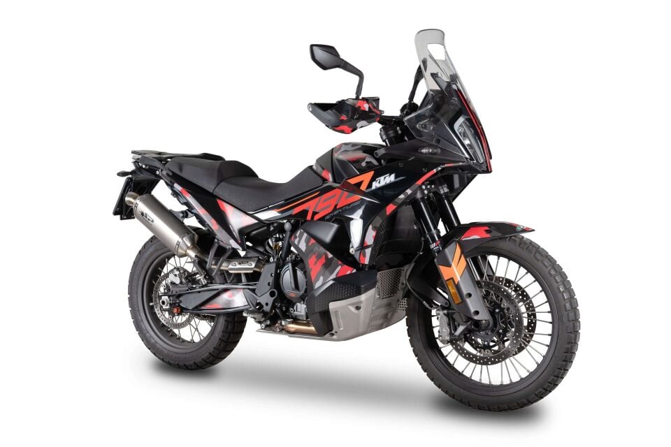 KTM 890 ADV. EGZOZ | SLIP-ON '' DAKAR'' (21-25)