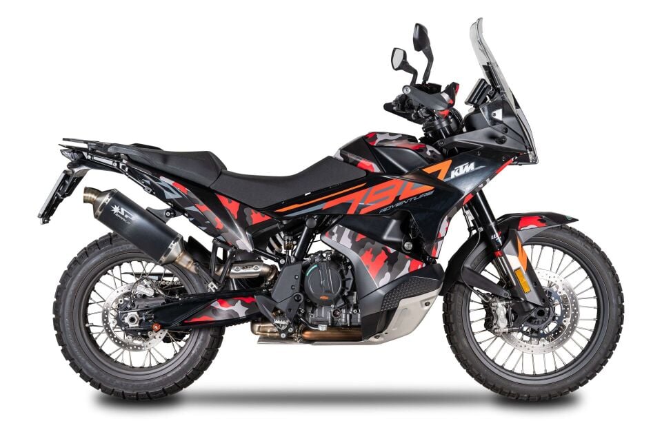 KTM 890 ADV. EGZOZ | SLIP-ON '' DAKAR'' (21-25)