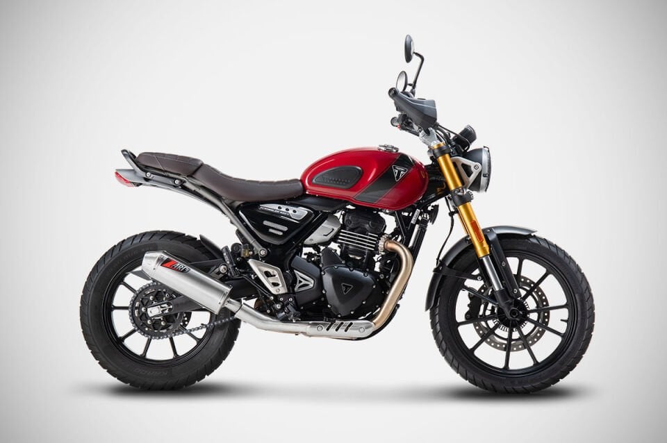 TRIUMPH SCRAMBLER 400 X | SLIP-ON EGZOZ (24-25)