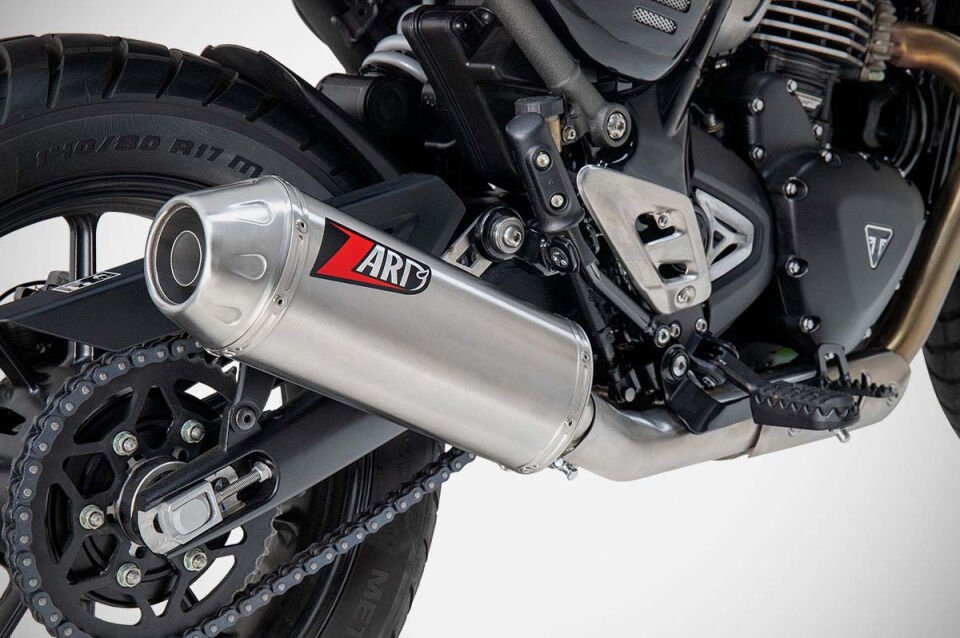 TRIUMPH SCRAMBLER 400 X | SLIP-ON EGZOZ (24-25)