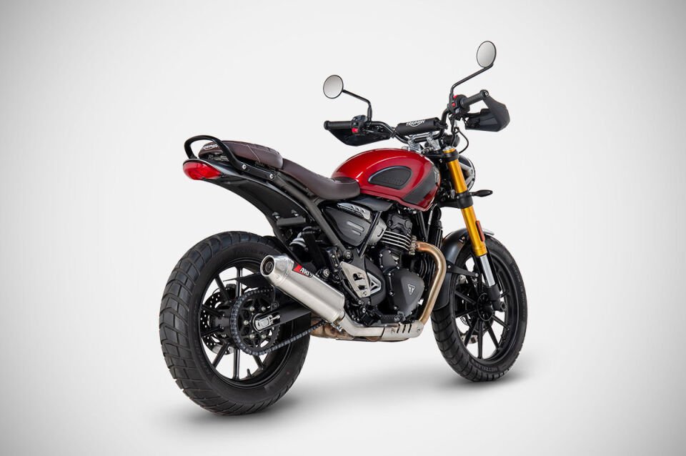 TRIUMPH SCRAMBLER 400 X | SLIP-ON EGZOZ (24-25)