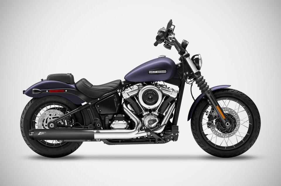 STREET BOB 117 EGZOZ | SLIP-ON (25-26)
