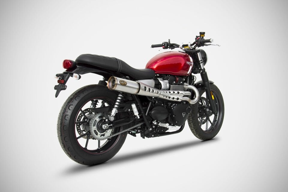 TRIUMPH STREET TWIN 900 | ''ZUMA''  FULL SİSTEM EGZOZ  (16-20)