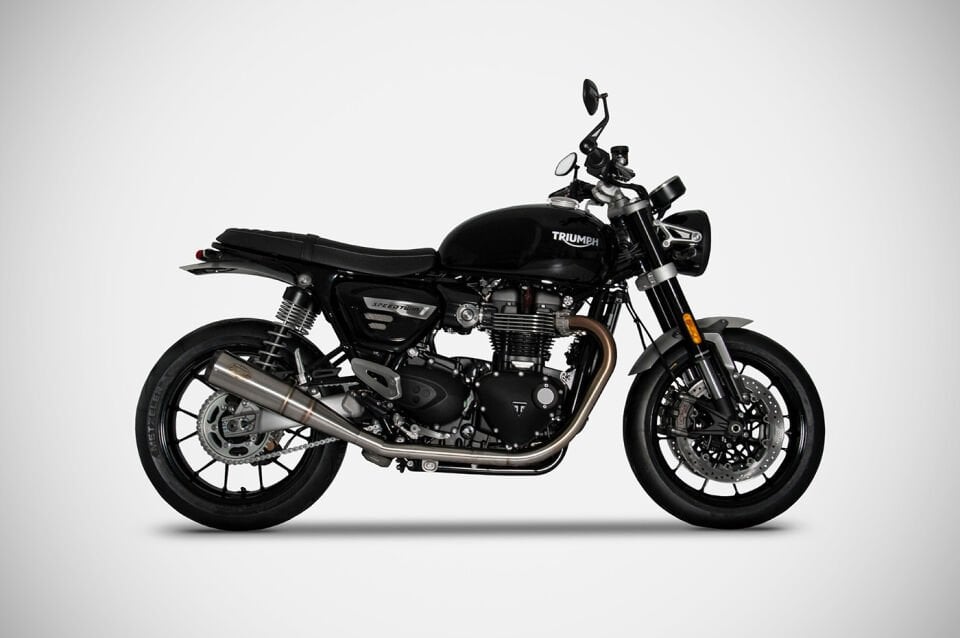 TRIUMPH THRUXTON R/RS 1200 | ''CONICAL'' SLIP-ON EGZOZ (21-23)