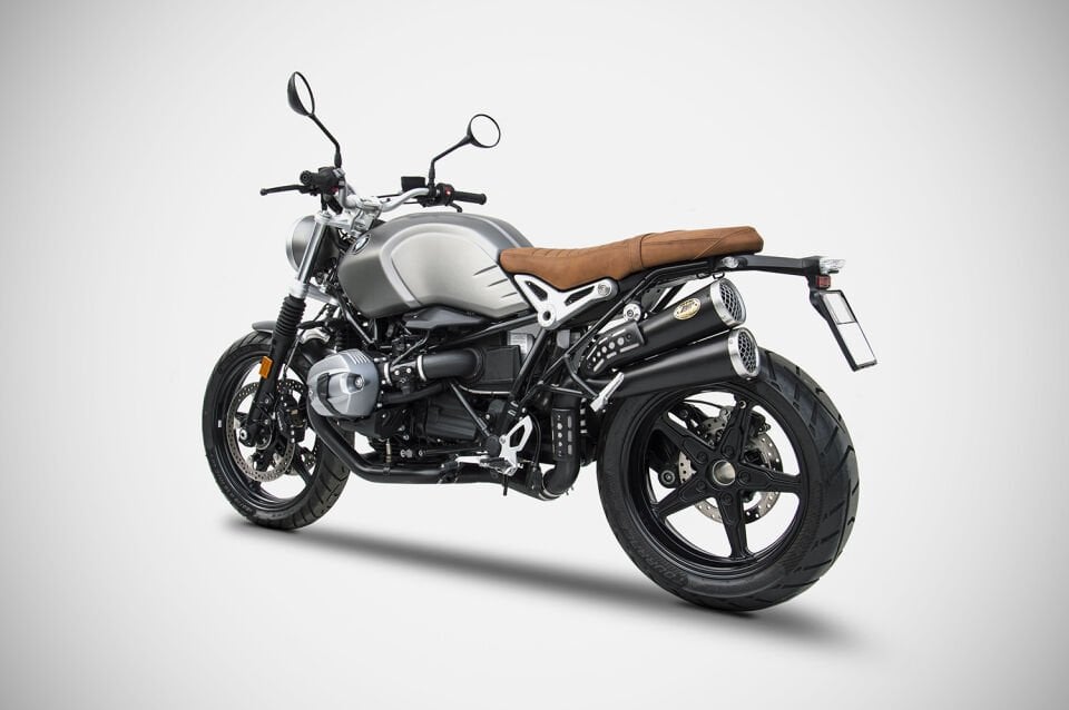 BMW R nine T Scrambler EGZOZ | ''THUNDERBOLT'' SLIP-ON (17-20)