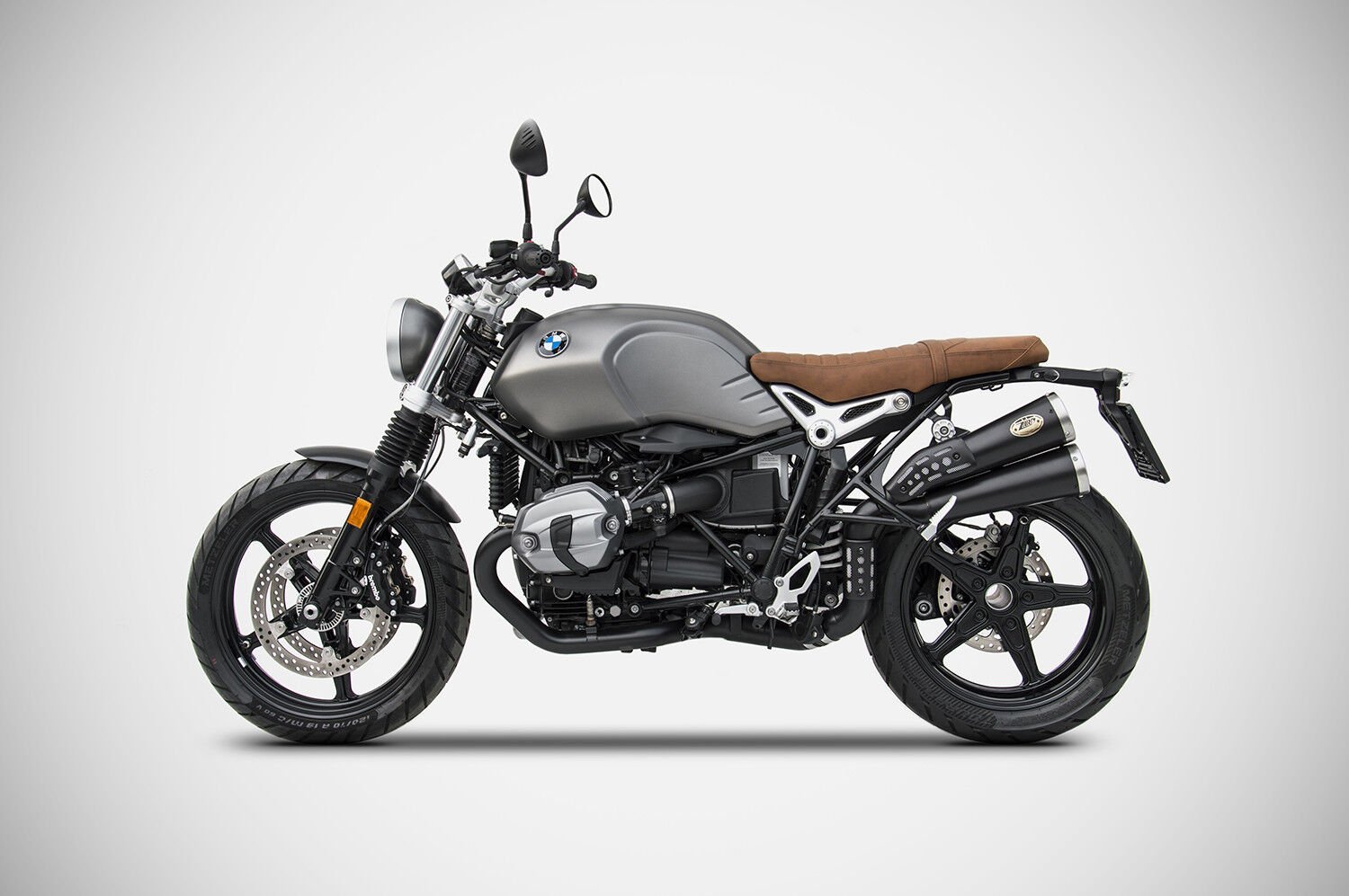 BMW R nine T Scrambler EGZOZ | ''THUNDERBOLT'' SLIP-ON (17-20)