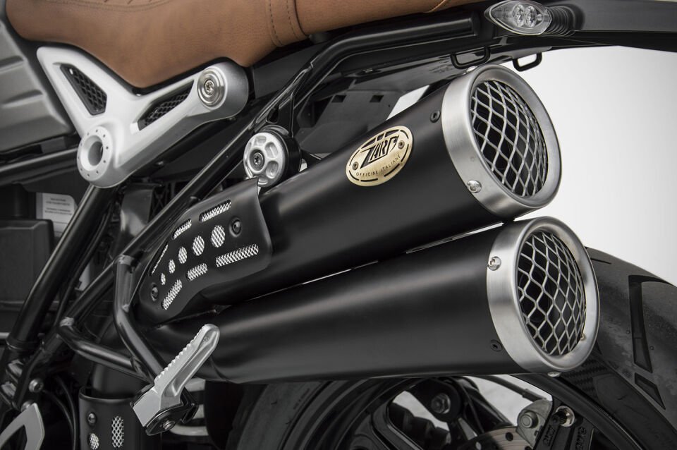 R nine T Scrambler EGZOZ | ''THUNDERBOLT'' SLIP-ON (17-20)
