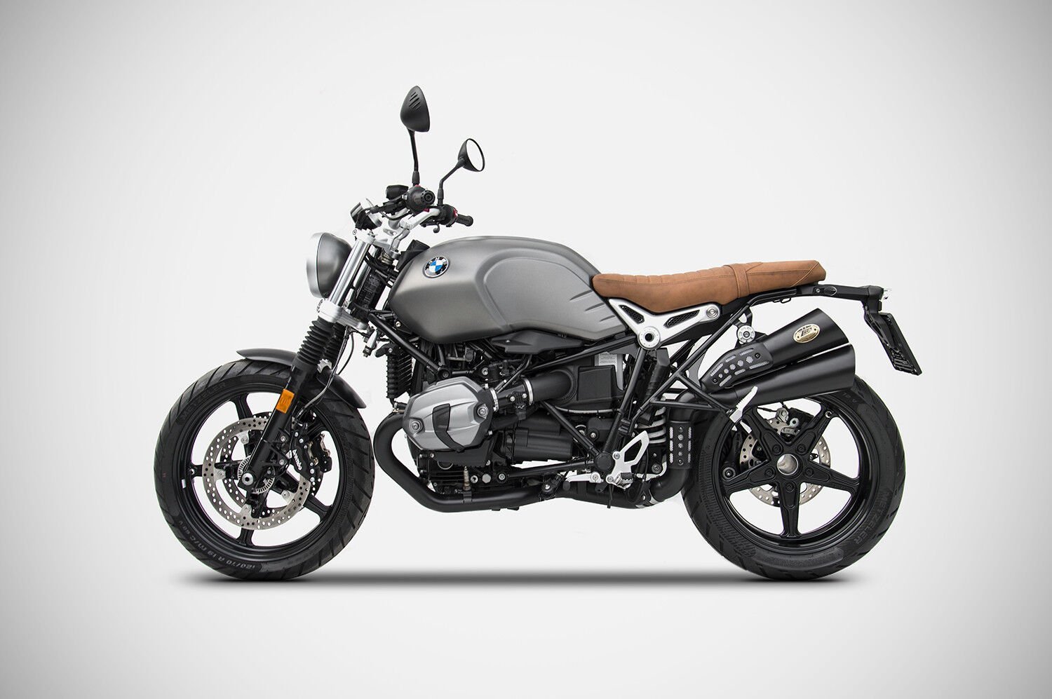 BMW R nine T Scrambler EGZOZ | ''HARDY'' SLIP-ON (17-20)