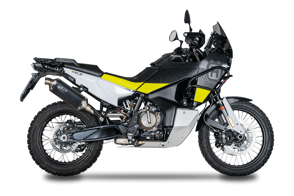 HUSQVARNA NORDEN 901 EGZOZ | SLIP-ON ''DAKAR''  (22-24)
