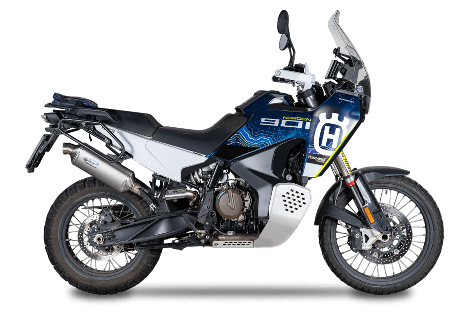 HUSQVARNA NORDEN 901 EGZOZ | SLIP-ON ''DAKAR''  (22-26)