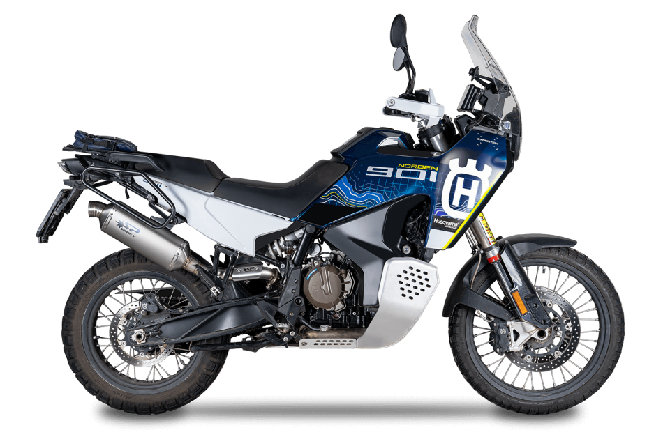HUSQVARNA NORDEN 901 EGZOZ | SLIP-ON ''DAKAR''  (22-26)