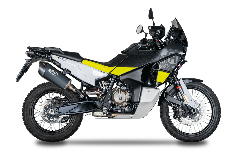HUSQVARNA NORDEN 901 EGZOZ | SLIP-ON '' FIGHTER EVO''  (22-24)