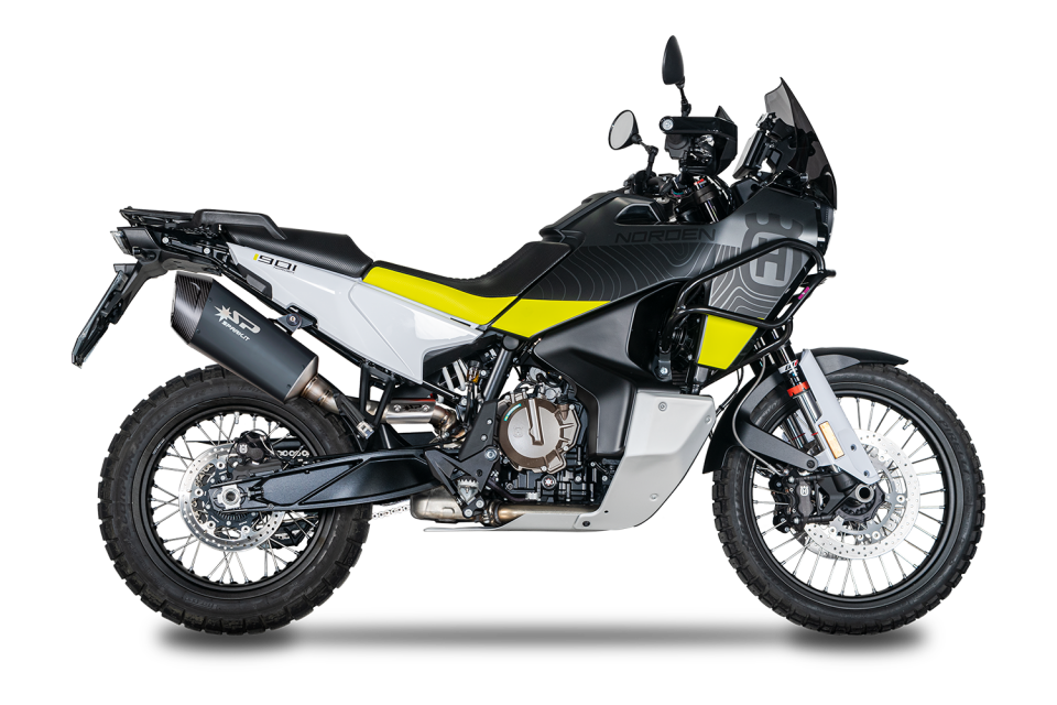 HUSQVARNA NORDEN 901 EGZOZ | SLIP-ON '' FIGHTER EVO''  (22-26)