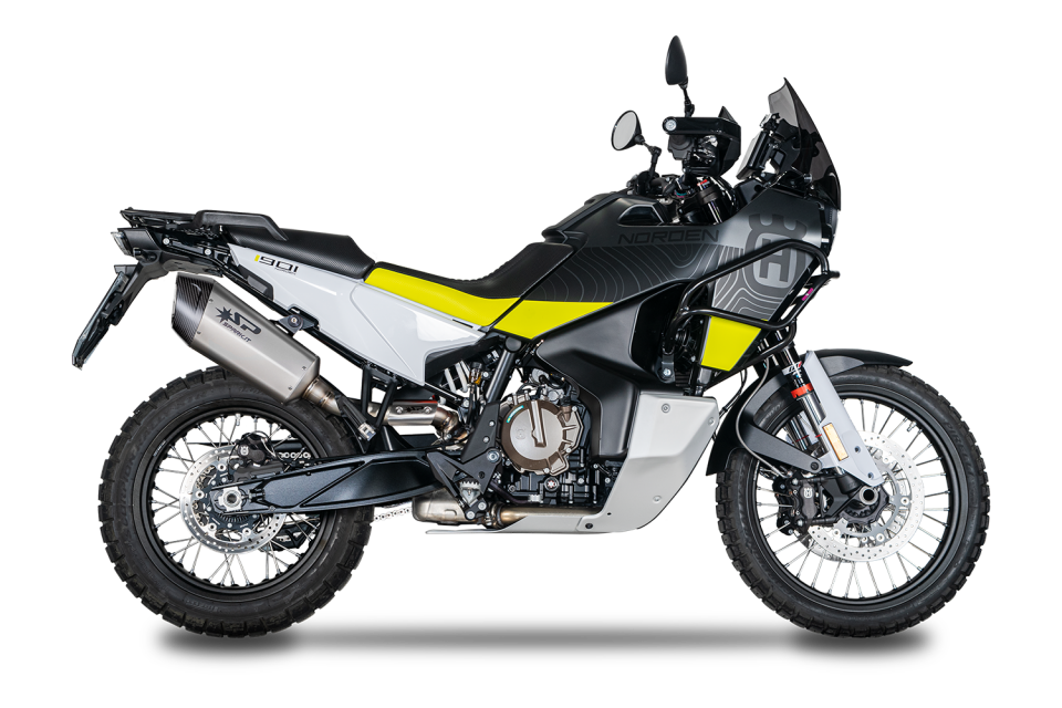 HUSQVARNA NORDEN 901 EGZOZ | SLIP-ON '' FIGHTER EVO''  (22-26)