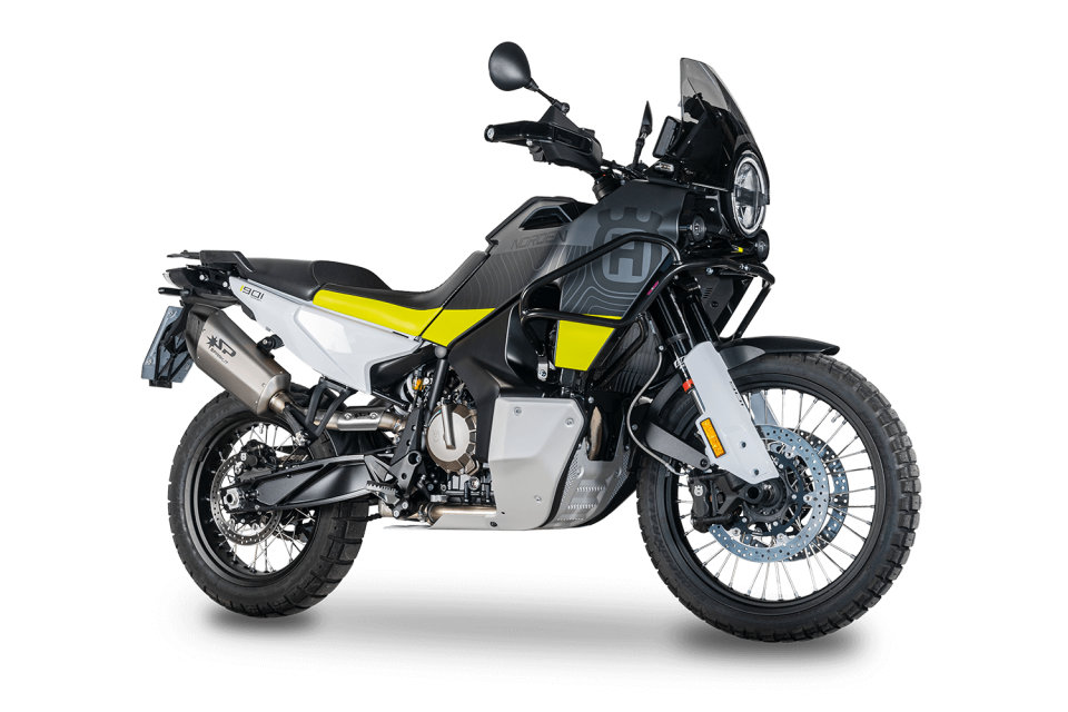 HUSQVARNA NORDEN 901 EGZOZ | SLIP-ON '' FIGHTER EVO''  (22-24)