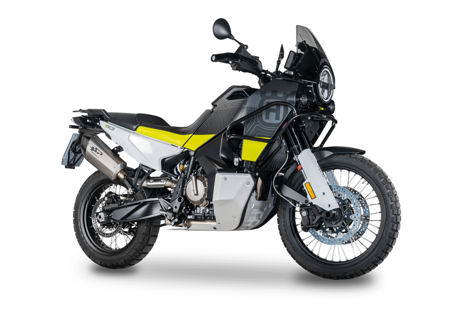 HUSQVARNA NORDEN 901 EGZOZ | SLIP-ON '' FIGHTER EVO''  (22-26)