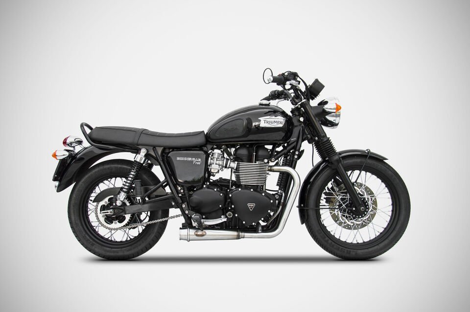 TRIUMPH BONNEVILLE T100 | FULL SİSTEM EGZOZ (ENJEKSİYON)  (08-16)