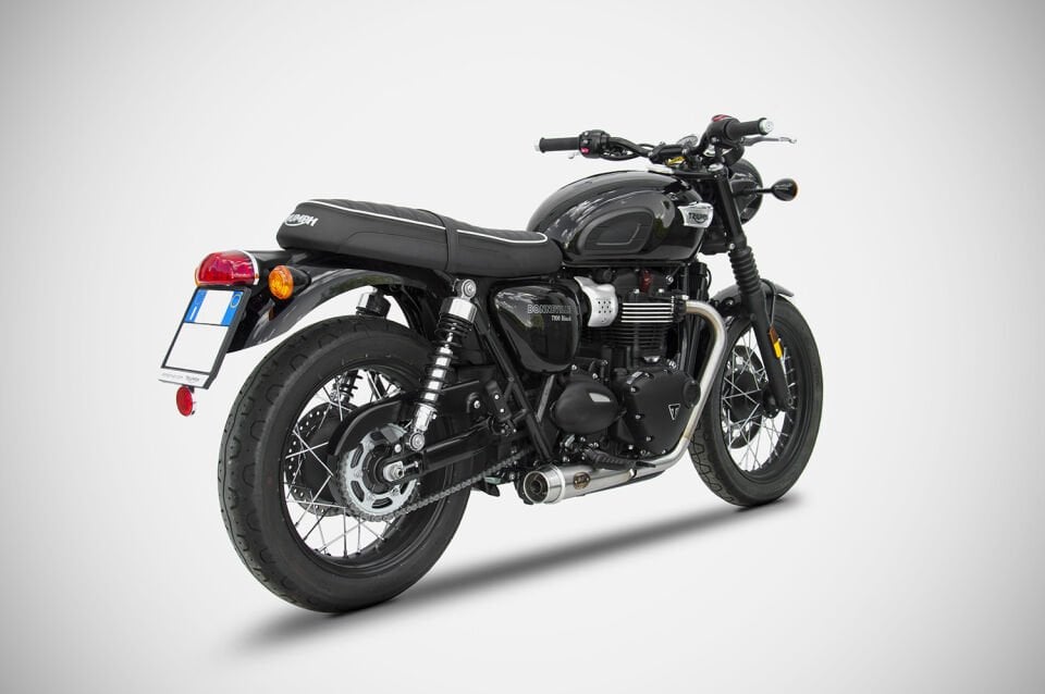 TRIUMPH BONNEVILLE T100  | FULL SİSTEM EGZOZ  (17-20)