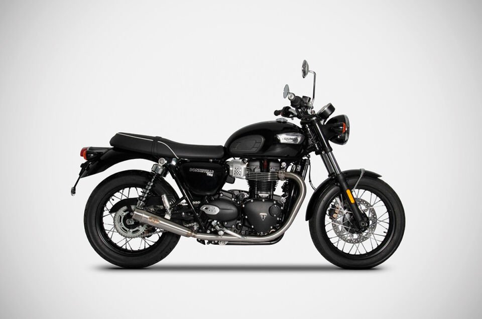 TRIUMPH BONNEVILLE T100 EGZOZ  | SLIP-ON  (21-23)
