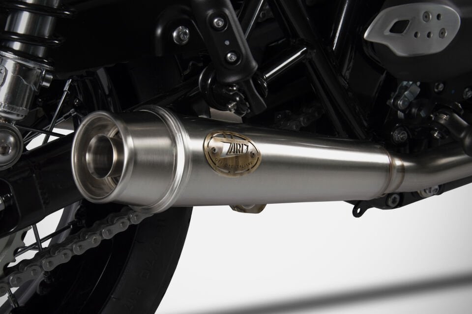 TRIUMPH BONNEVILLE T100 EGZOZ  | SLIP-ON  (21-25)