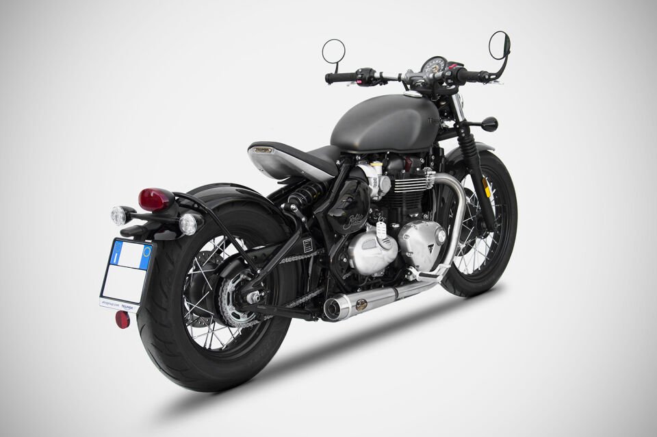 TRIUMPH BOBBER 1200 EGZOZ | SLIP-ONS (17-20)