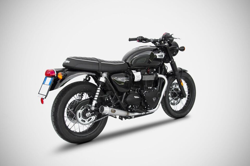 BONNEVILLE T100 |RACE FULL SİSTEM ARA BORU - DÖNÜŞTÜRCÜ  (21-23)