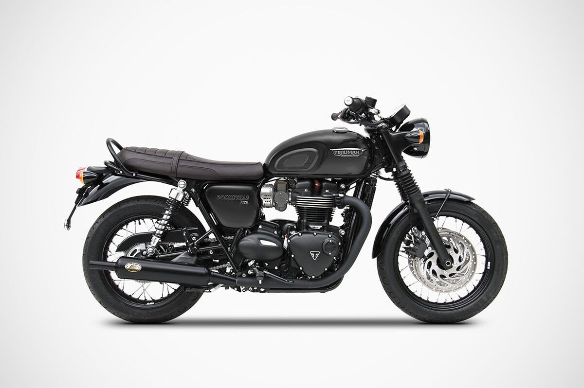 TRIUMPH BONNEVILLE T120 EGZOZ | ''BOTTLE'' SLIP-ONS (16-20)
