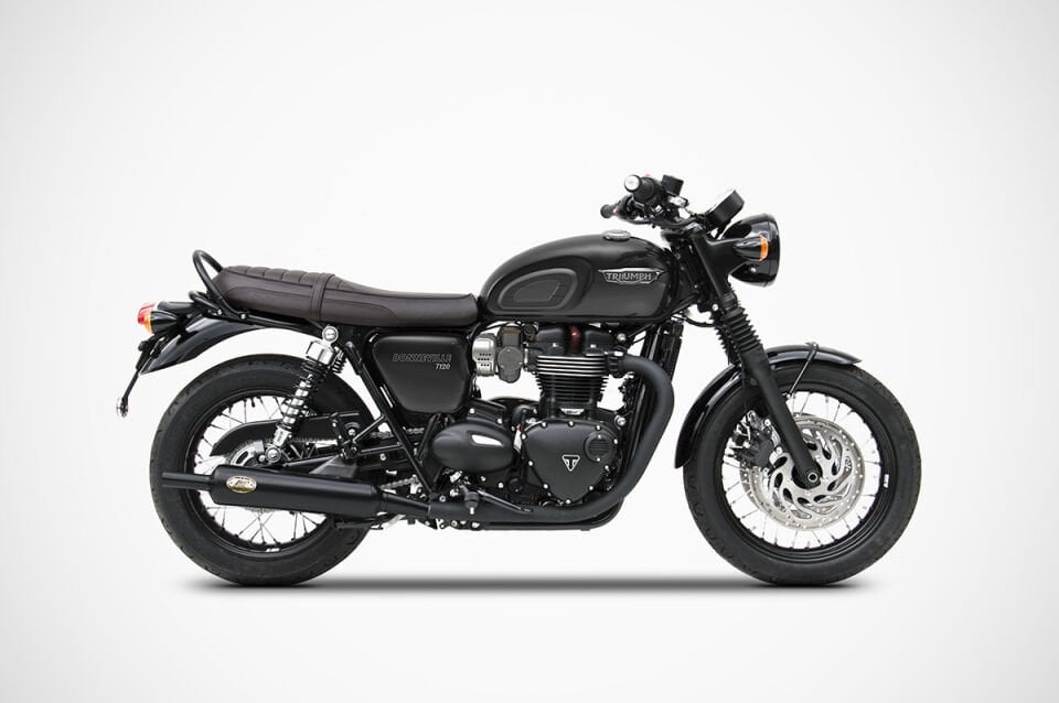 TRIUMPH BONNEVILLE T120 EGZOZ | ''BOTTLE'' SLIP-ONS (16-20)