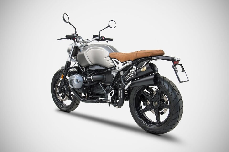 BMW R nine T Scrambler EGZOZ | ''HARDY'' SLIP-ON (21-23)