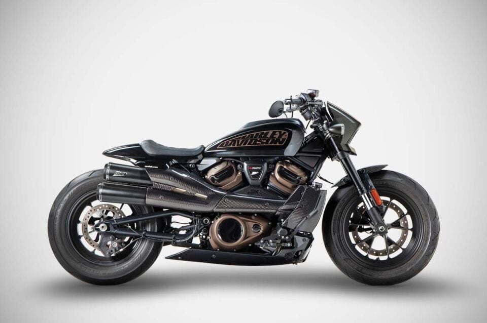 SPORTSTER S EGZOZ | ''TOP GUN'' SLIP-ON SISTEM (2025)