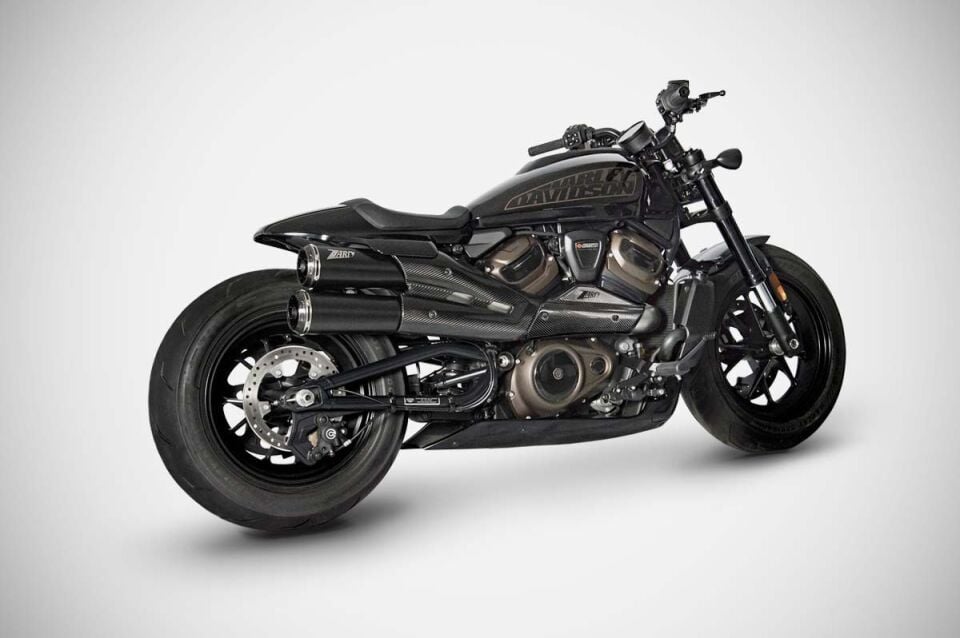 SPORTSTER S EGZOZ | ''TOP GUN'' SLIP-ON SISTEM (2025)