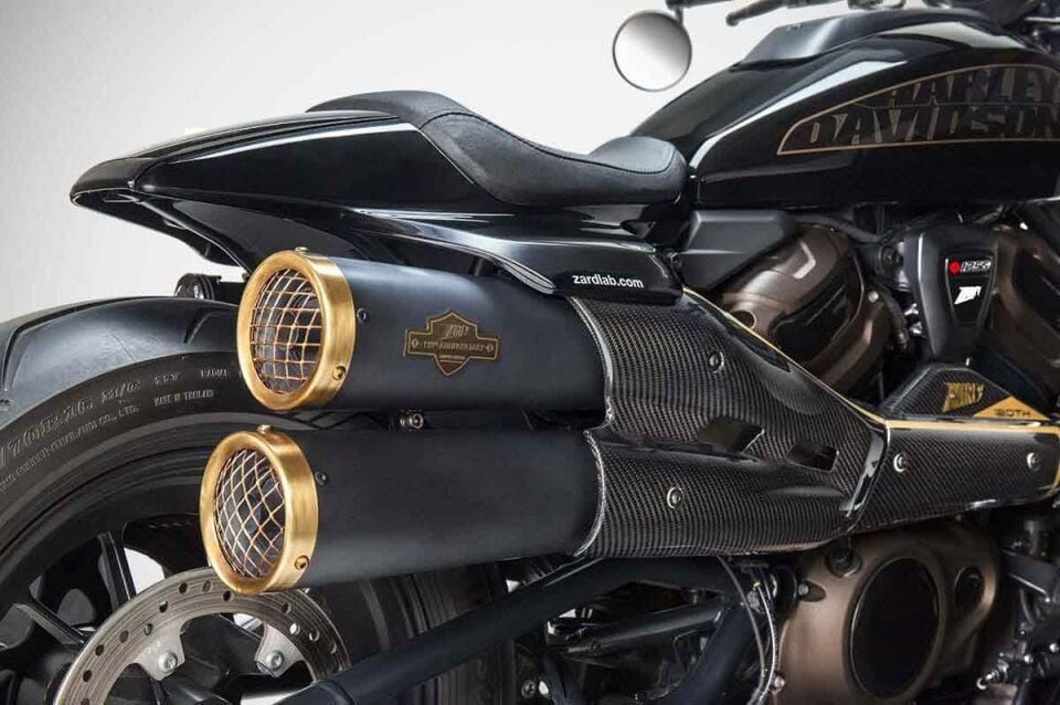 SPORTSTER S EGZOZ | ''120TH'' SLIP-ON SISTEM (25-26)