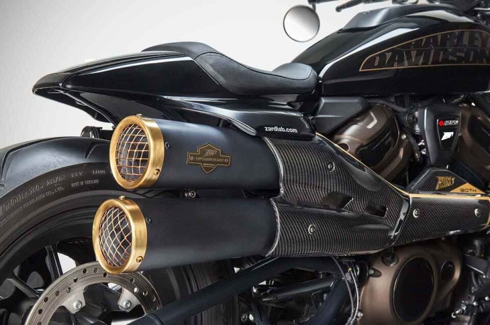SPORTSTER S EGZOZ | ''120TH'' SLIP-ON SISTEM (25-26)