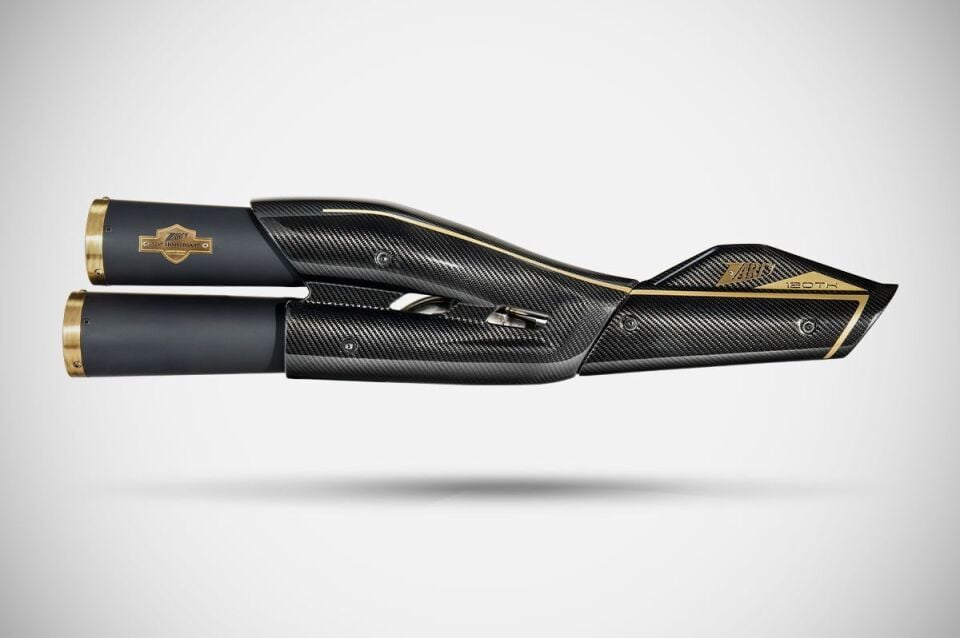 SPORTSTER S EGZOZ | ''120TH'' SLIP-ON SISTEM (25-26)