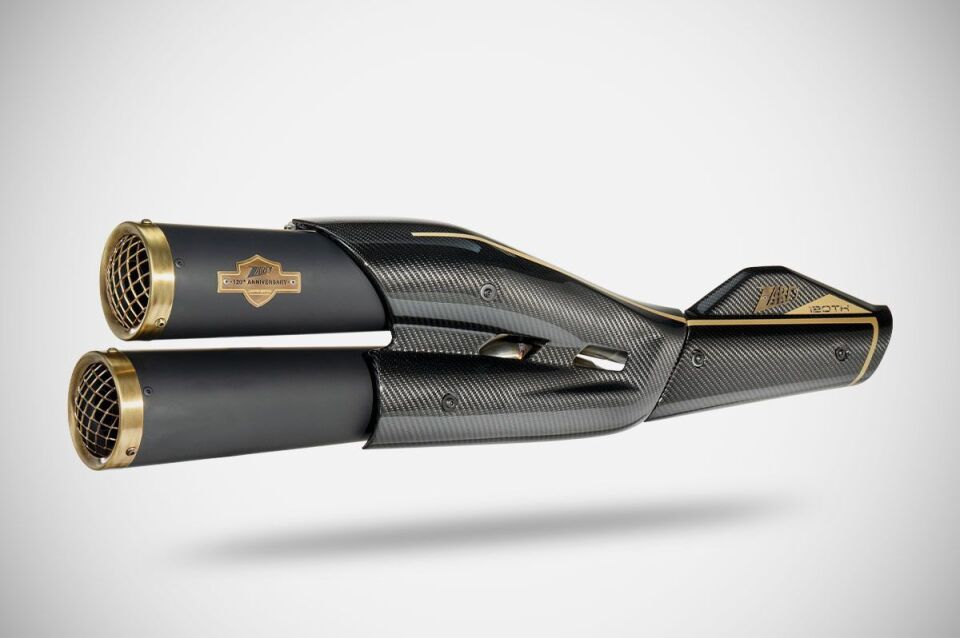 SPORTSTER S EGZOZ | ''120TH'' SLIP-ON SISTEM (25-26)