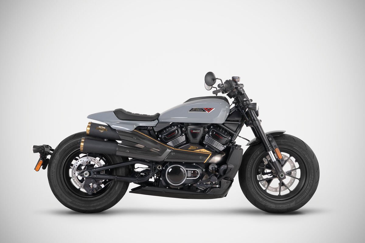 SPORTSTER S EGZOZ | ''120TH'' SLIP-ON SISTEM (25-26)