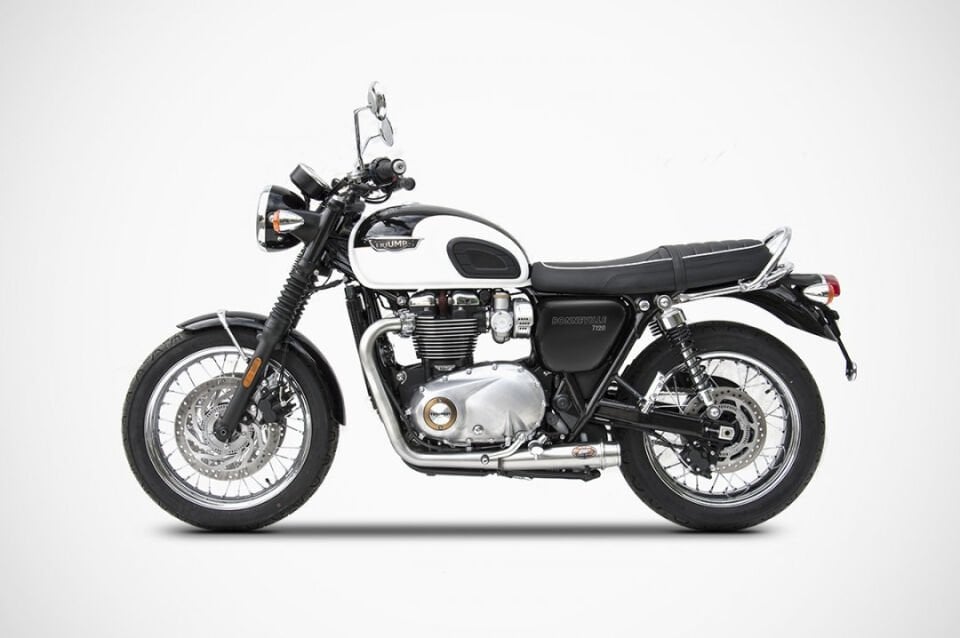 TRIUMPH BONNEVILLE T120 EGZOZ | OEM KATALIZOR SLIP-ON  (16-20)