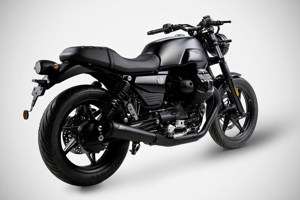 MOTO GUZZI V7 850 EGZOZ | ''TROFEO'' SLIP-ONS (2025)